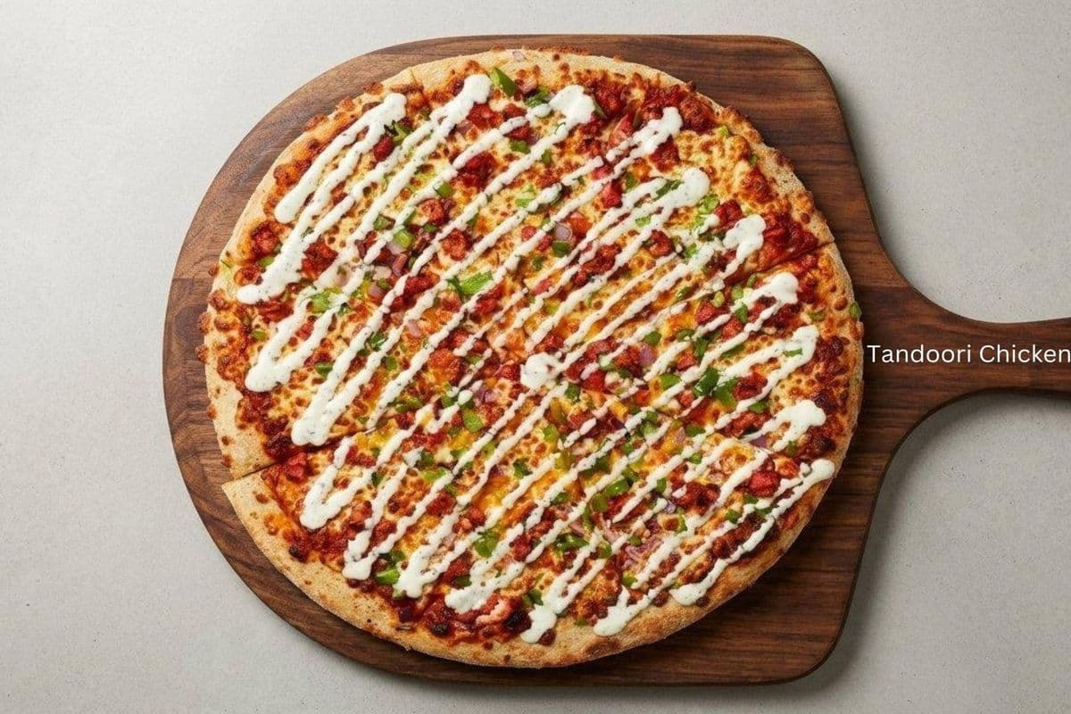 16" Tandoori Chicken Local Pizza