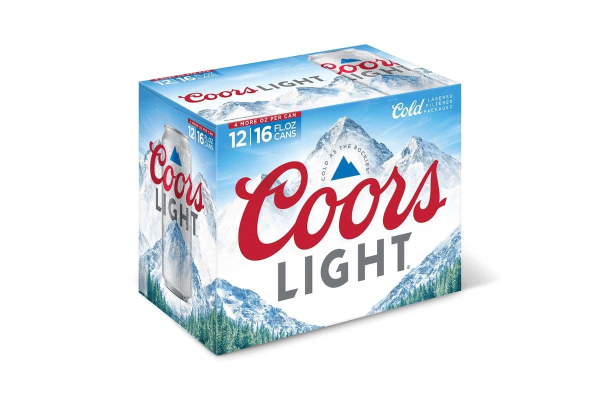 Coors Light Beer (12 x 473 ml)