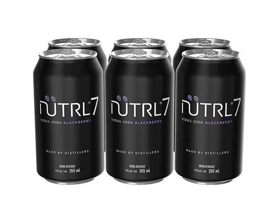 NUTRL7 VODKA SODA BLACKBERRY 6 CAN (6 X 355ML)
