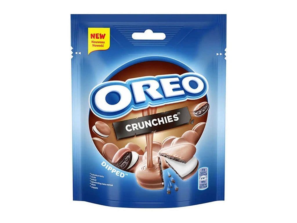 Oreo Crunchies Chocolate Dipped Mini Cookies 110g Bites
