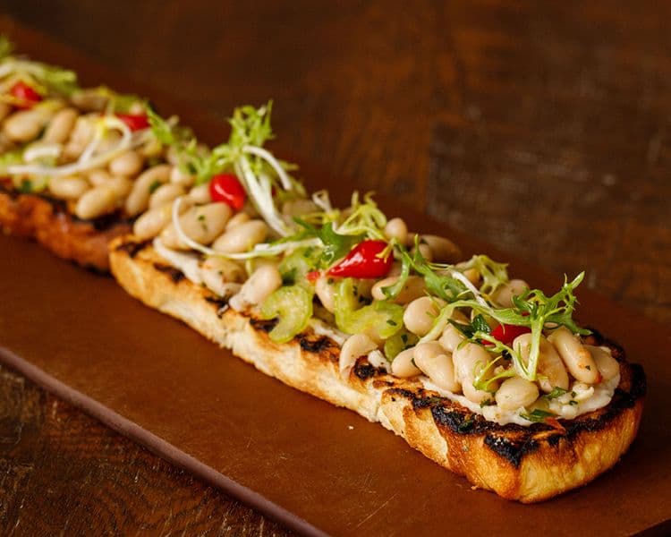 White Bean Bruschetta
