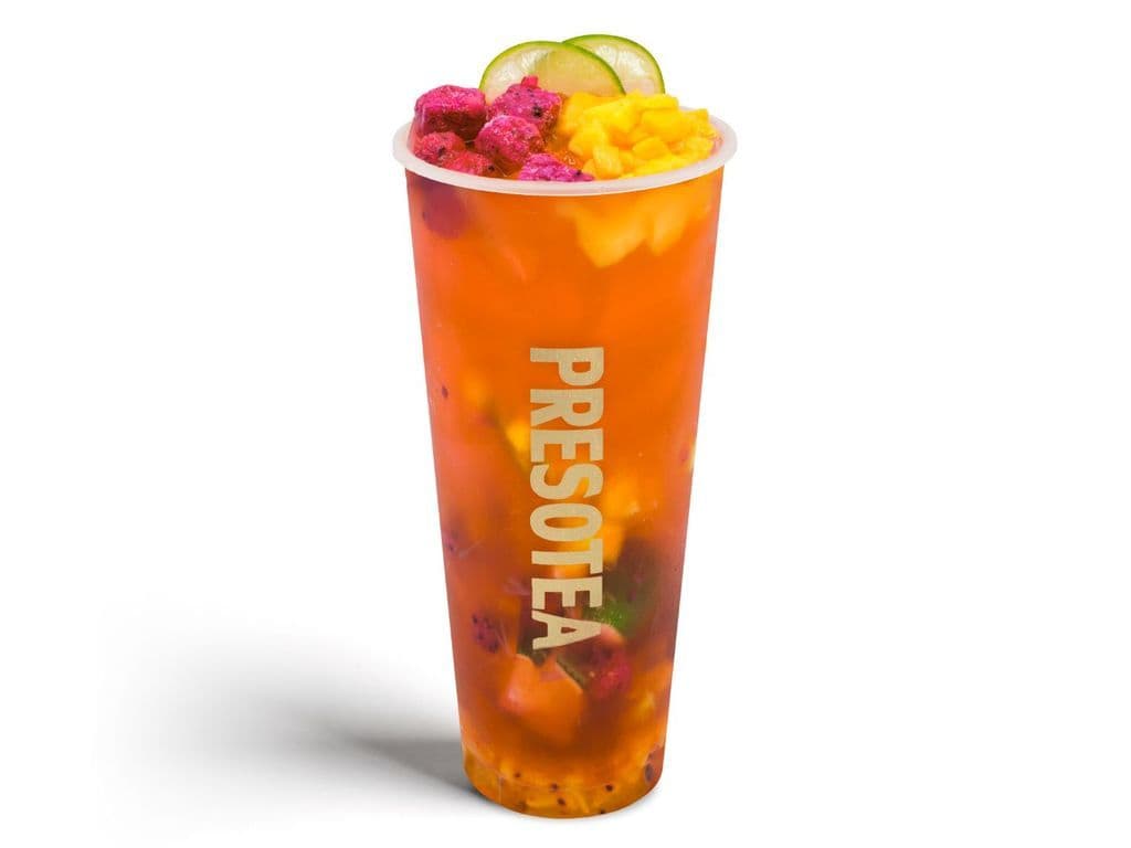 Limonade verte aux fruits du dragon et mangue / Sunset Lime Crush Tea