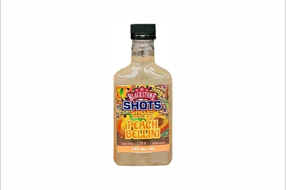 Blackstone Shots Peach Bellini 200ml (1 x 200ml)