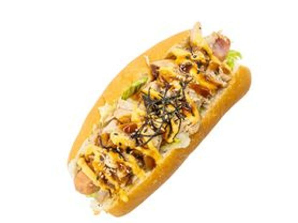 #3-Spicy Teriyaki Chicken Japa Hot Dog
