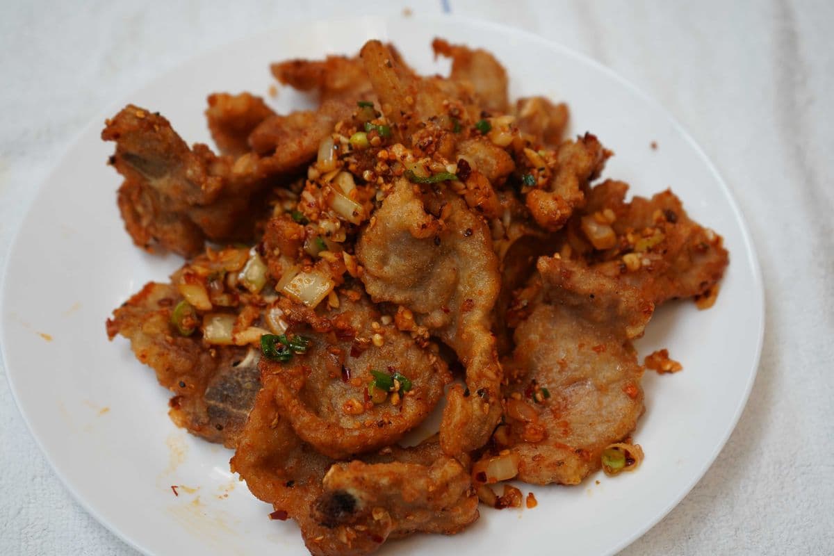 76. Salt and Pepper Pork Chop