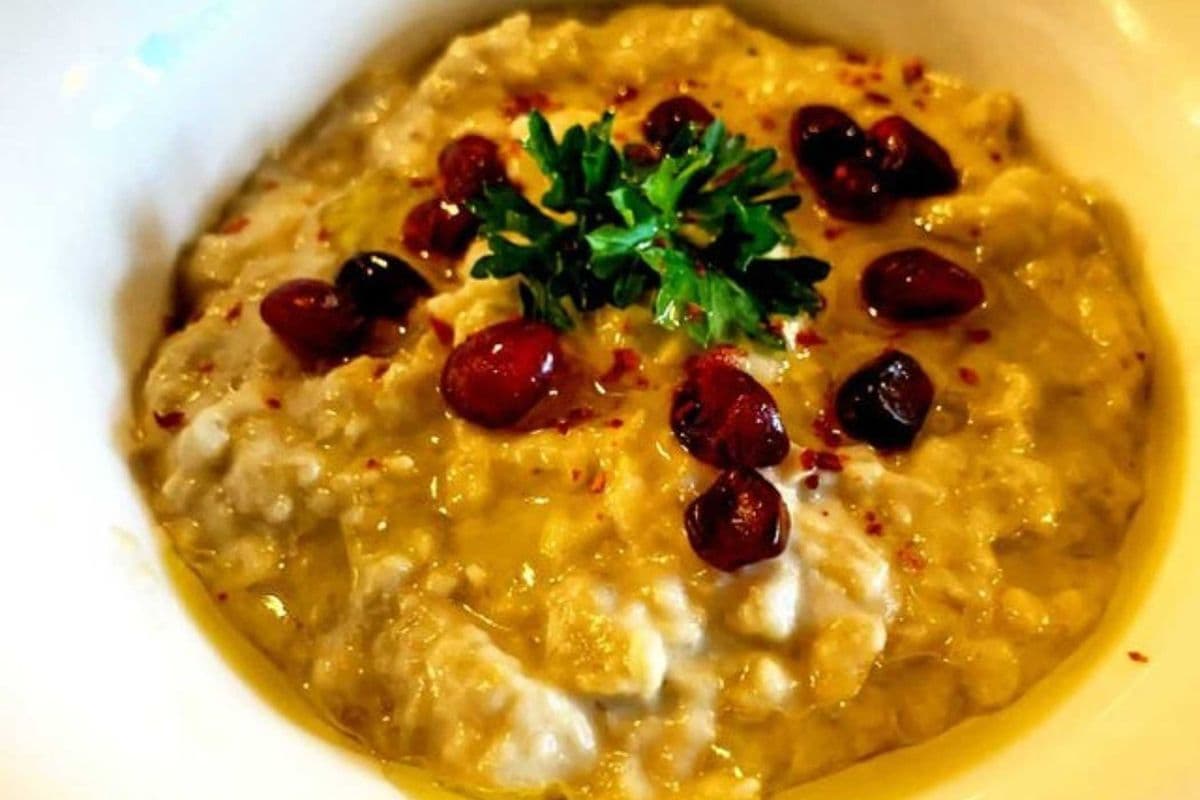 Baba Ganoush (Mashed Eggplant Mix)