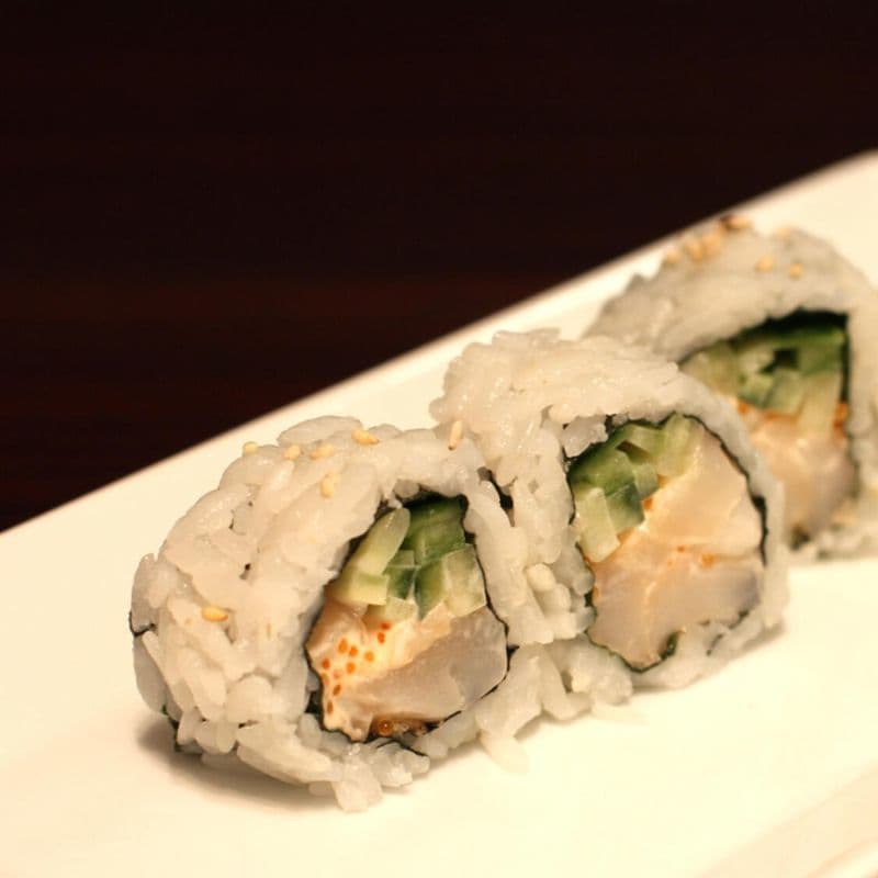 Chopped Scallop Roll