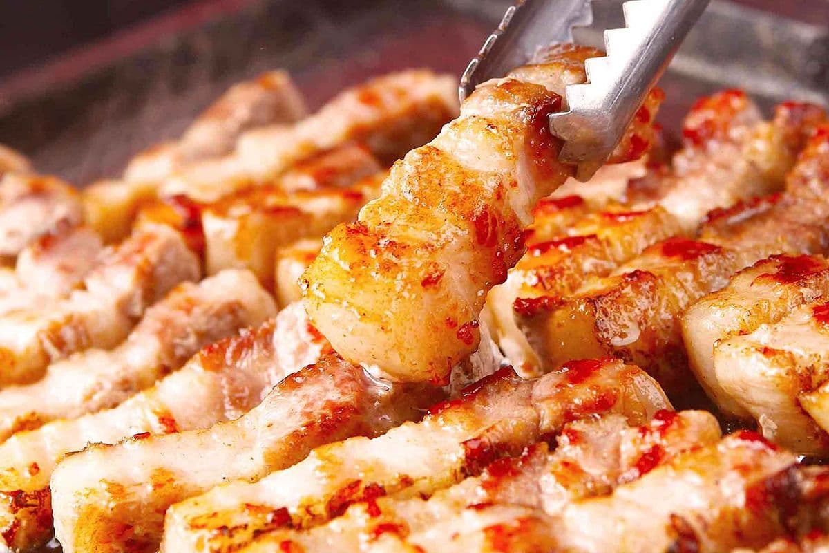 Fresh Grilled Pork Belly