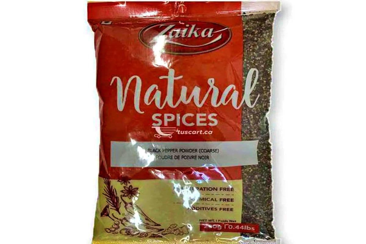 Zaika- Natural Spices - Black Pepper Powder (200g)