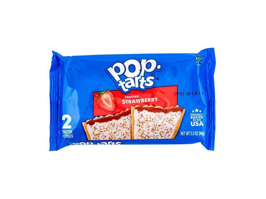 Pop Tarts Frosted Strawberry 2 Pack Pastry Snack