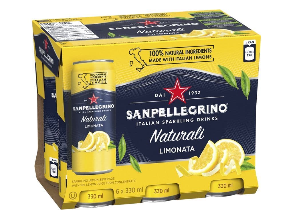 Sanpellegrino Naturali Limonata (6X330ml)