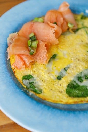 Omelette au saumon fumé / Smoked Salmon Omelette