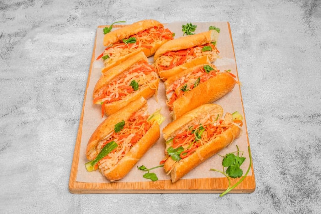3x Banh Mi Sandwich (Vegetarian)