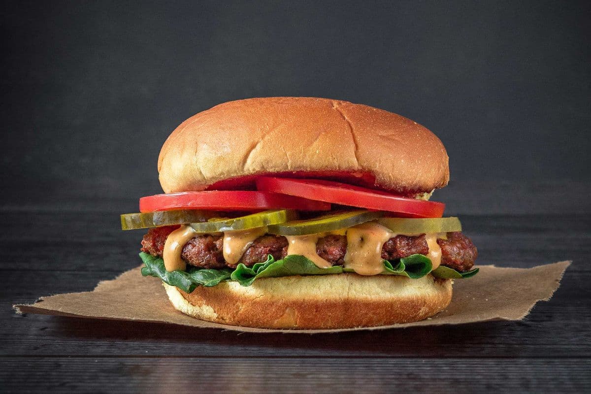 Veggie Burger ~ East Coast Style