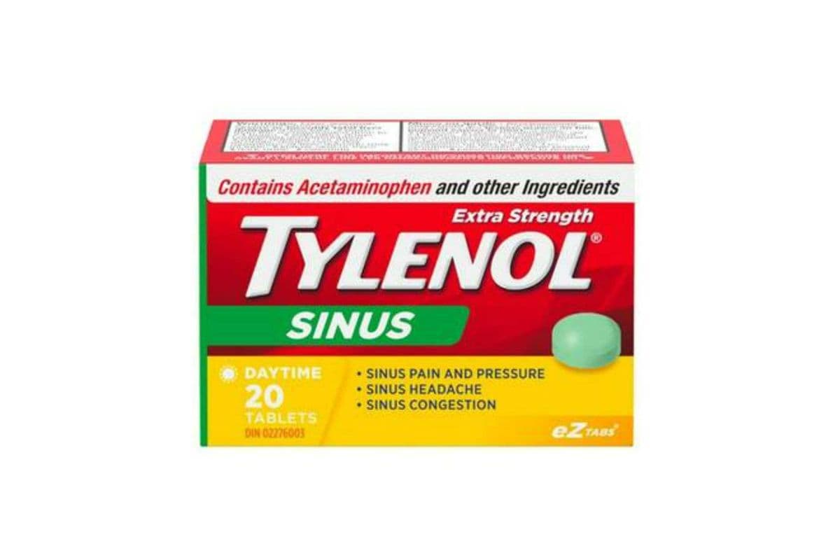 Tylenol Sinus (20 Tablets)