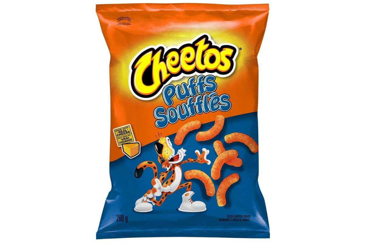 Lay's · Cheetos Puffs Cheese Flavoured Snacks