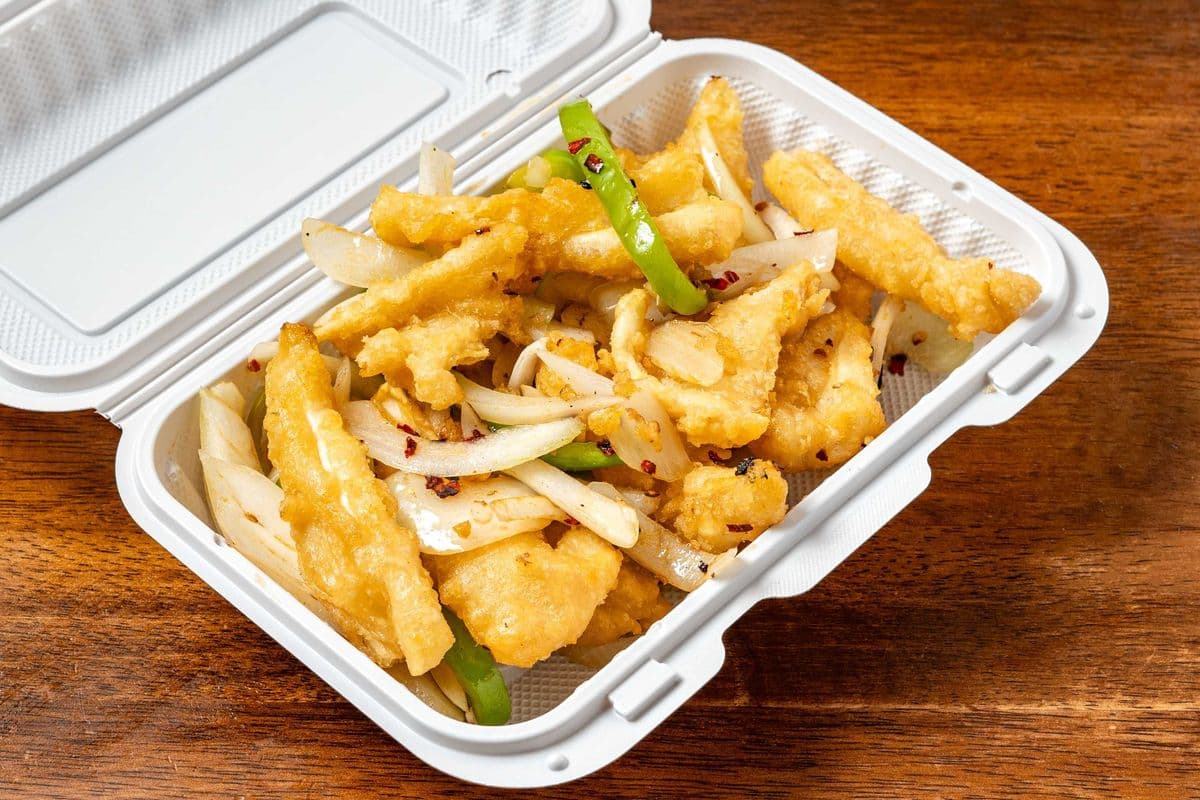 89.Dried Salt and Pepper Squid (Hot)
