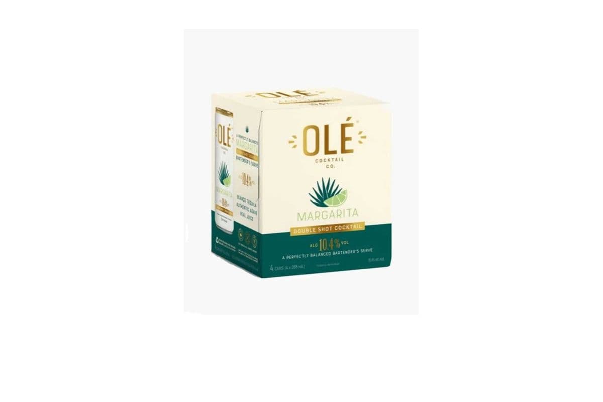 Ole Double Shot Margarita 4pk (4 x 4 x 355ml)