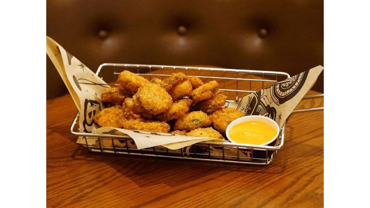 Crispy Deep-Fried Dills
