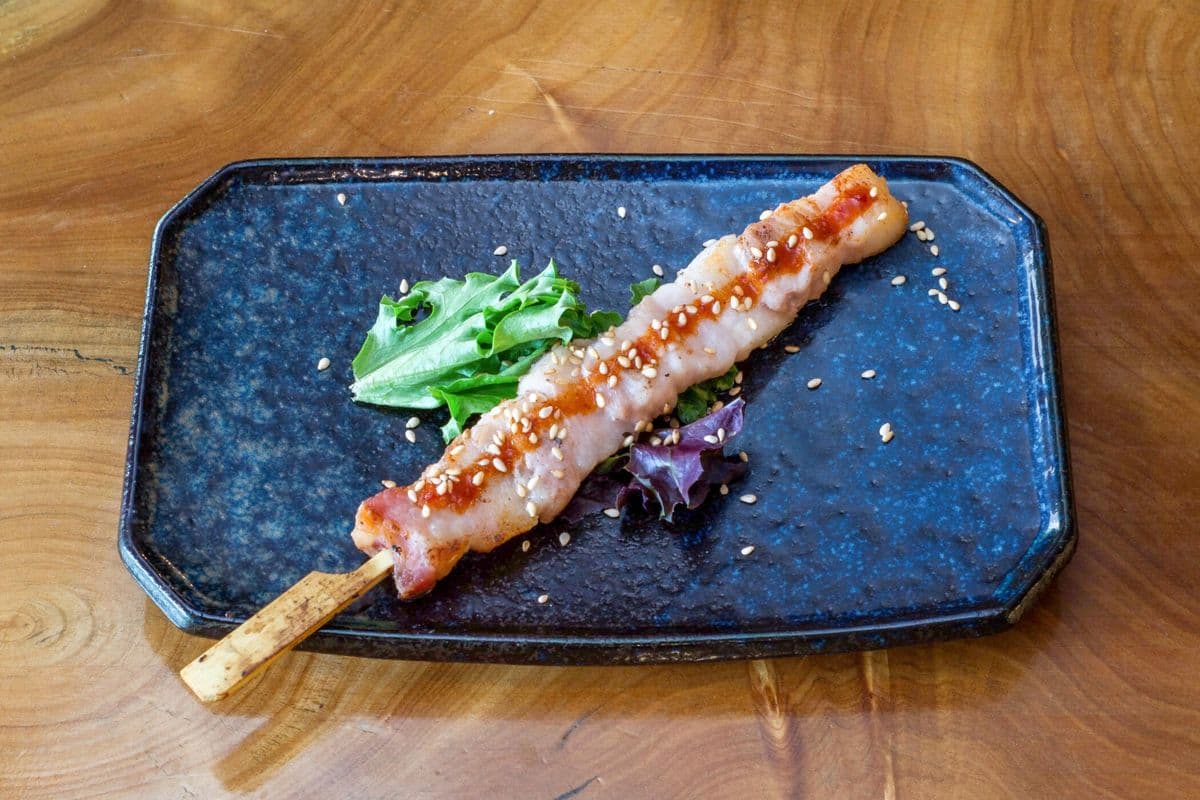 Pork Belly Yakitori (2 Skewers)