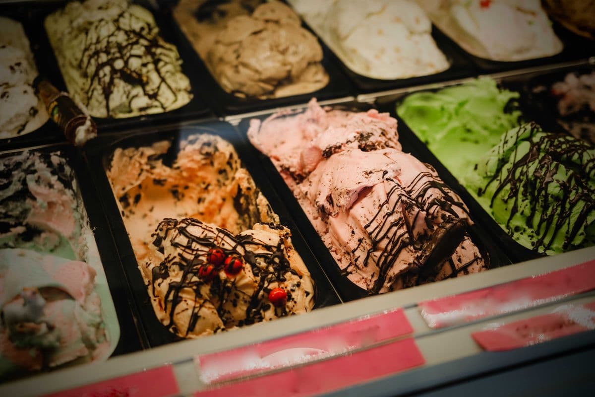 Salty Caramel And Vanilla Bean Yogurt Ice Cream