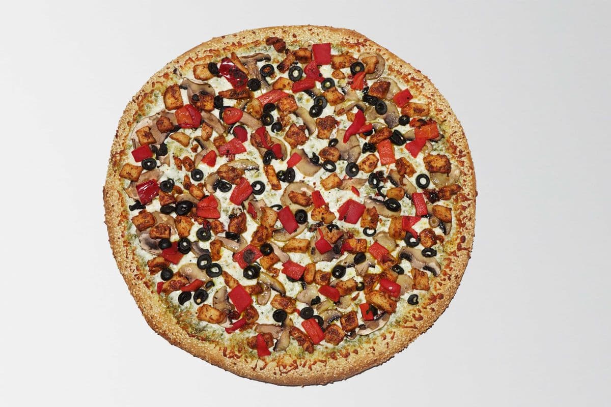 Large Chicken Pesto Pizza