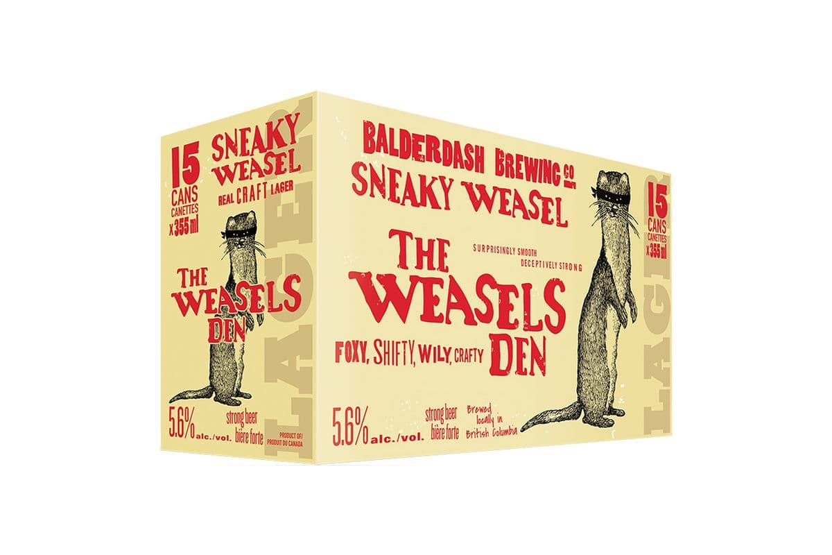 Sneaky Weasel Lager (15 x 355 ml)