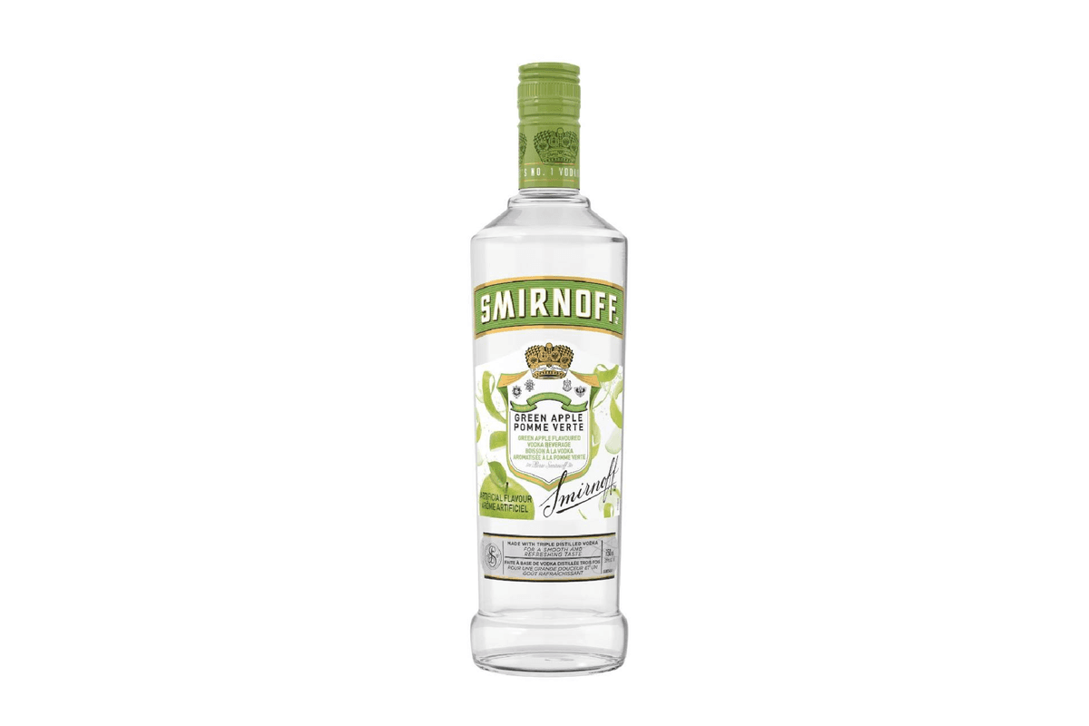 Smirnoff Green Apple (1 x 750 ml)