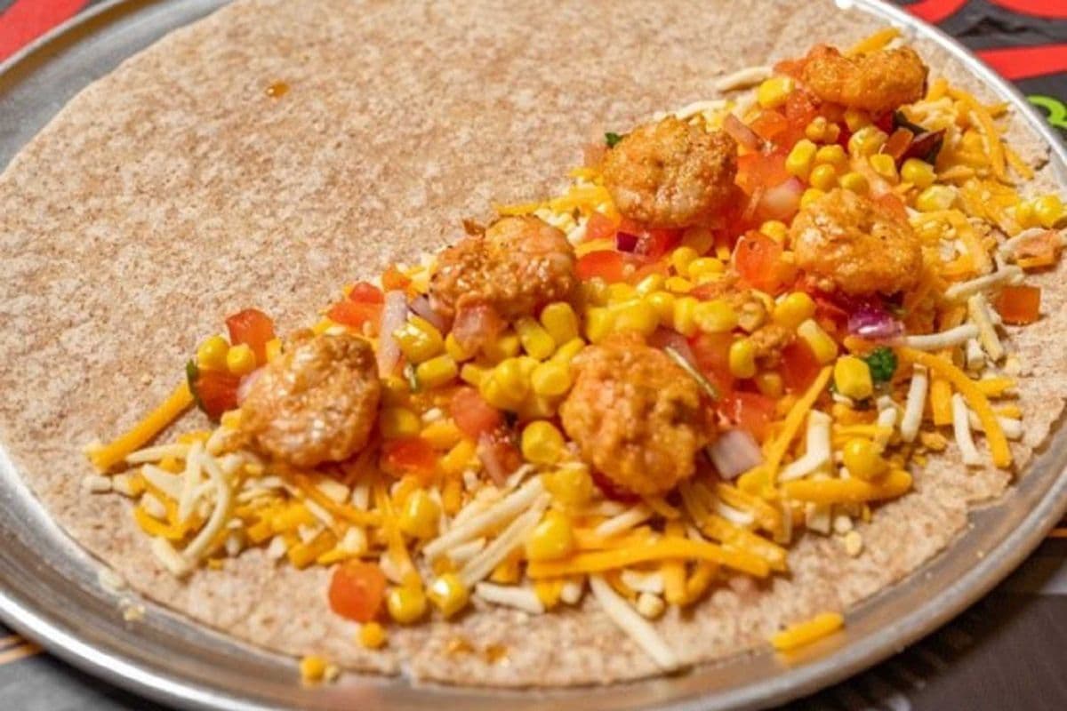 Pan Seared Shrimp Quesadilla