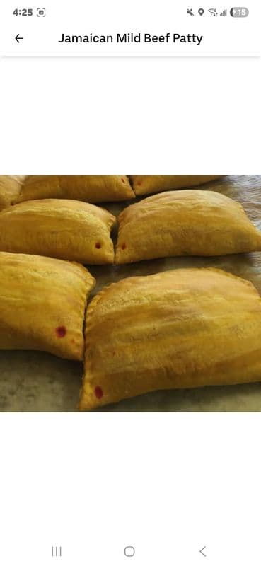 3 Jamaican Spicy Beef Patties