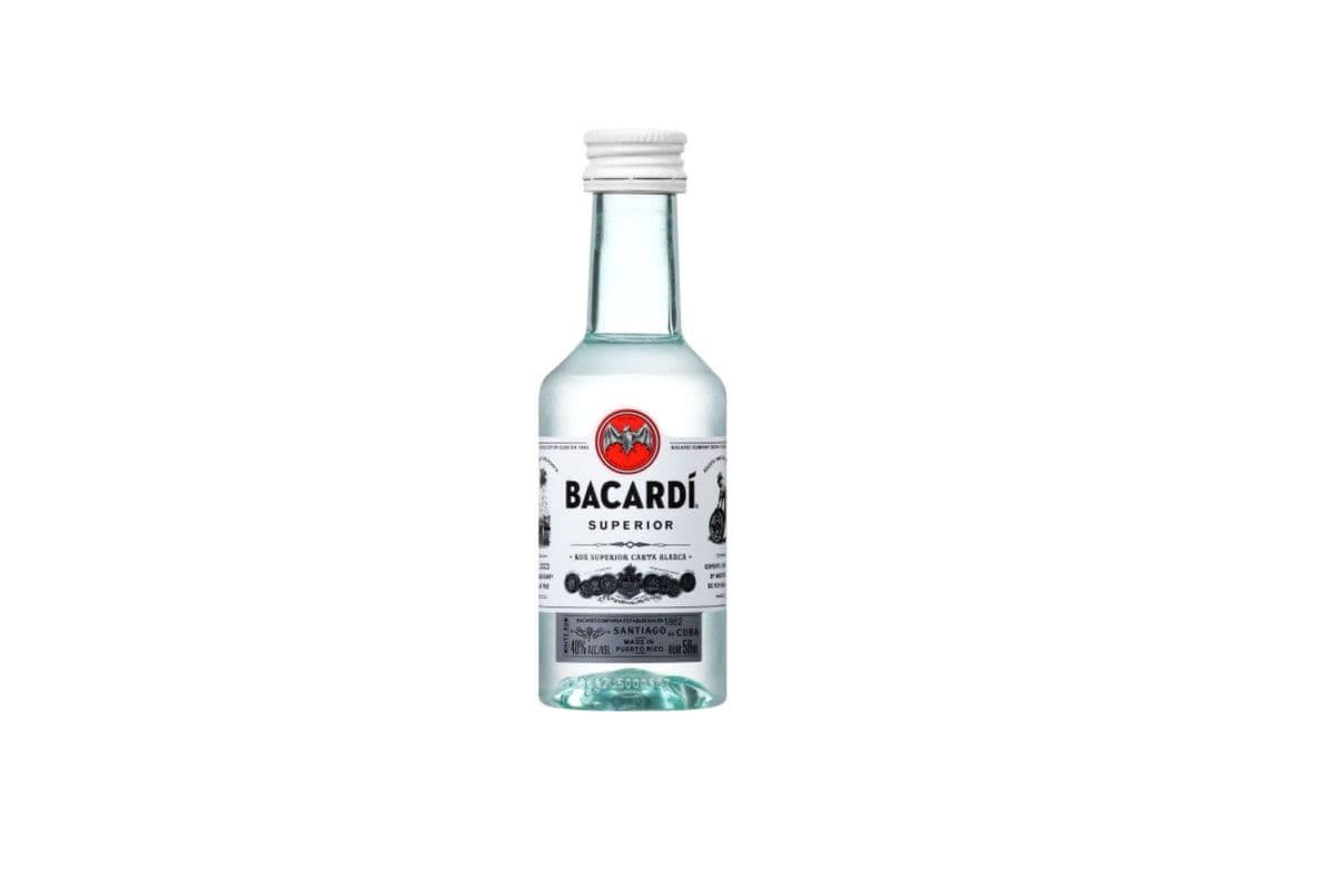 BACARDI SUPERIOR RUM 50 ML (1 x 50ml)