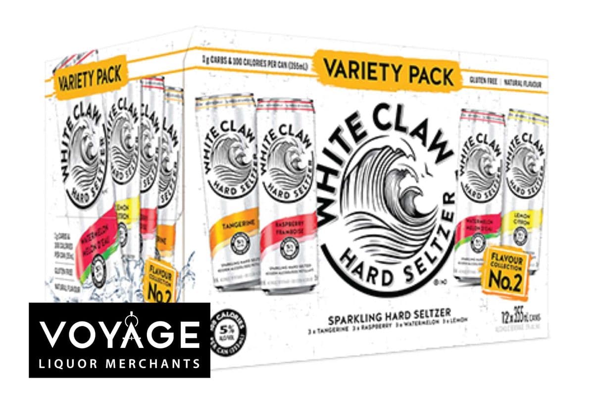 White Claw Hard Seltzer Variety Pack No. 2 (12 x 355 ml)