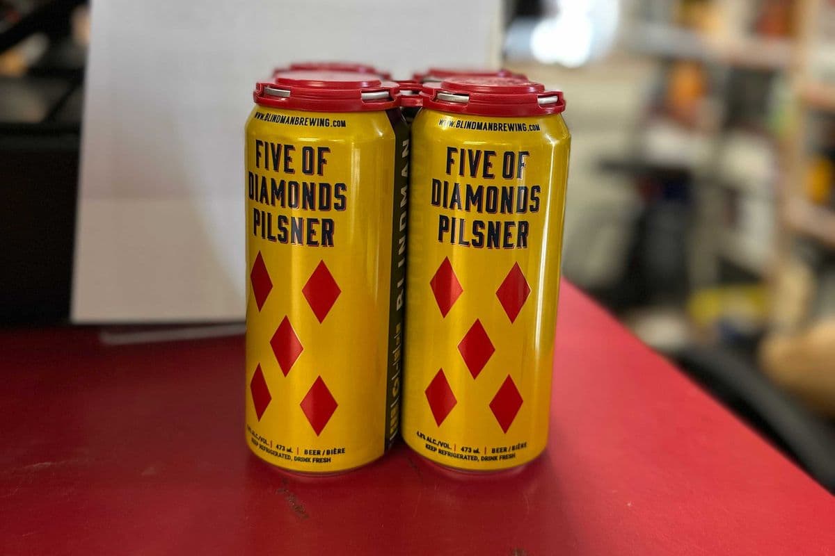 BLINDMAN FIVE OF DIAMONDS PILSNER (1 x 4 PK)