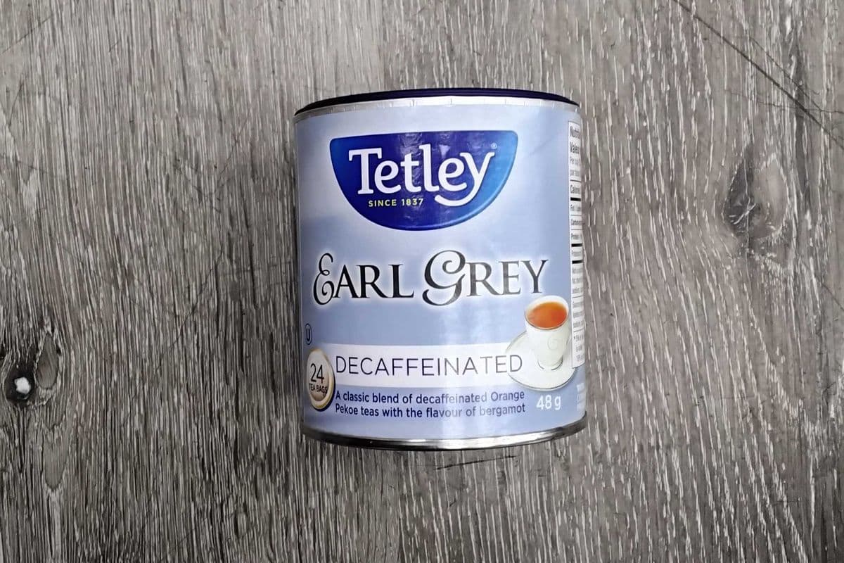Tetleyearl grey decaffeinated 24 tea bags (48g)