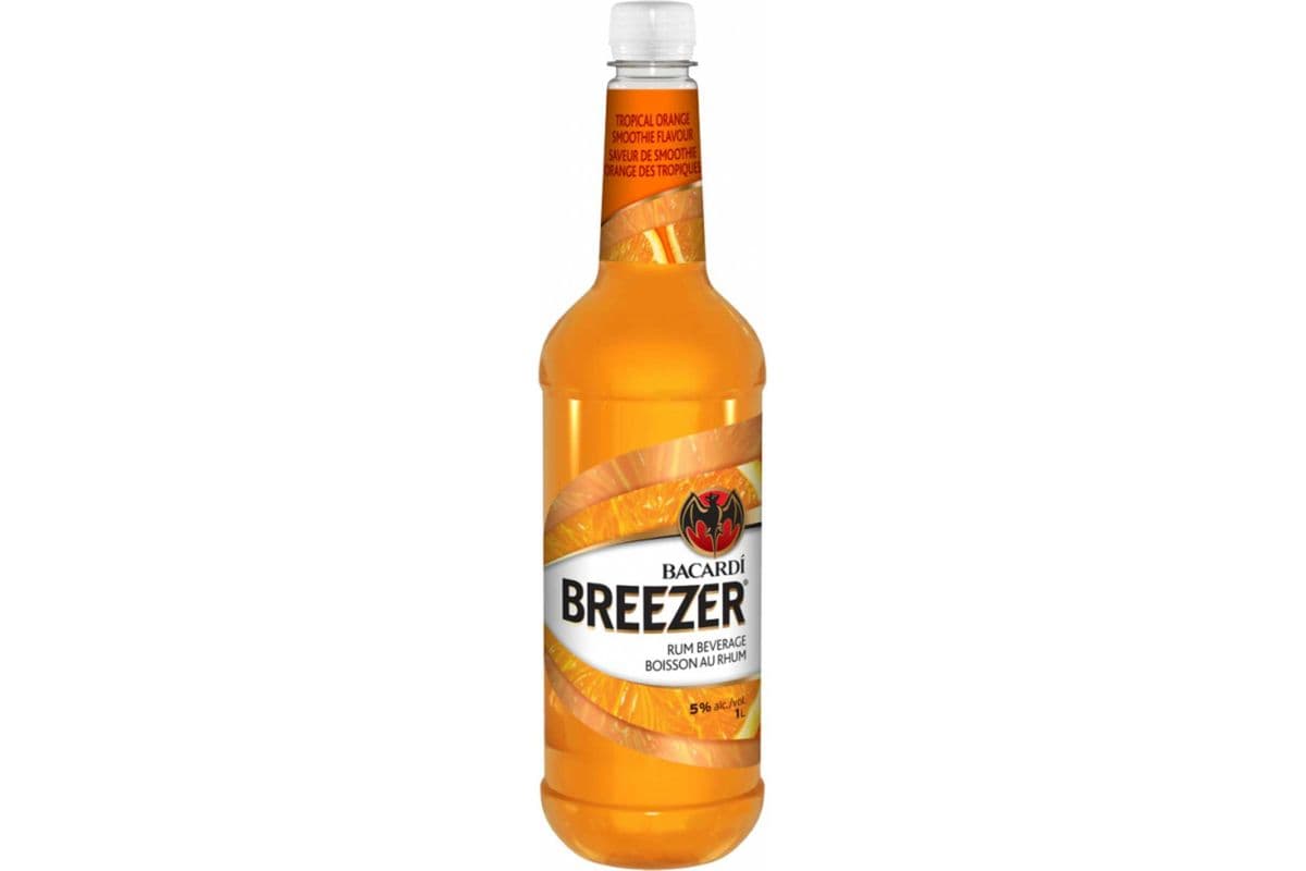 Bacardi Breezer Tropical Orange Smoothie (1 x 1L bottle)