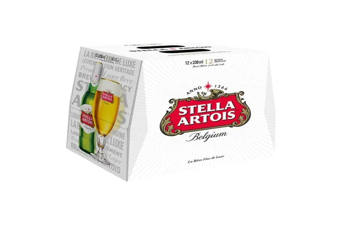 **Stella Artois (12 Bottles) (12 x 330ML)