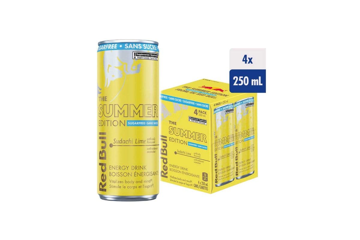Red Bull Sudachi Lime Pack (4 * 250 ml)