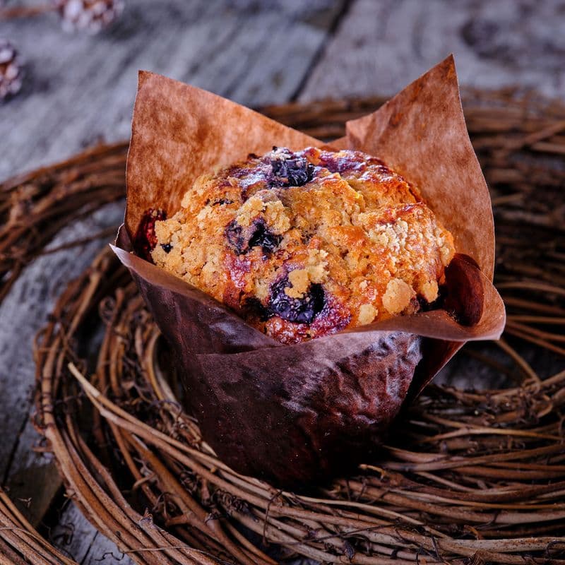 Muffin - Blueberry Oatmeal