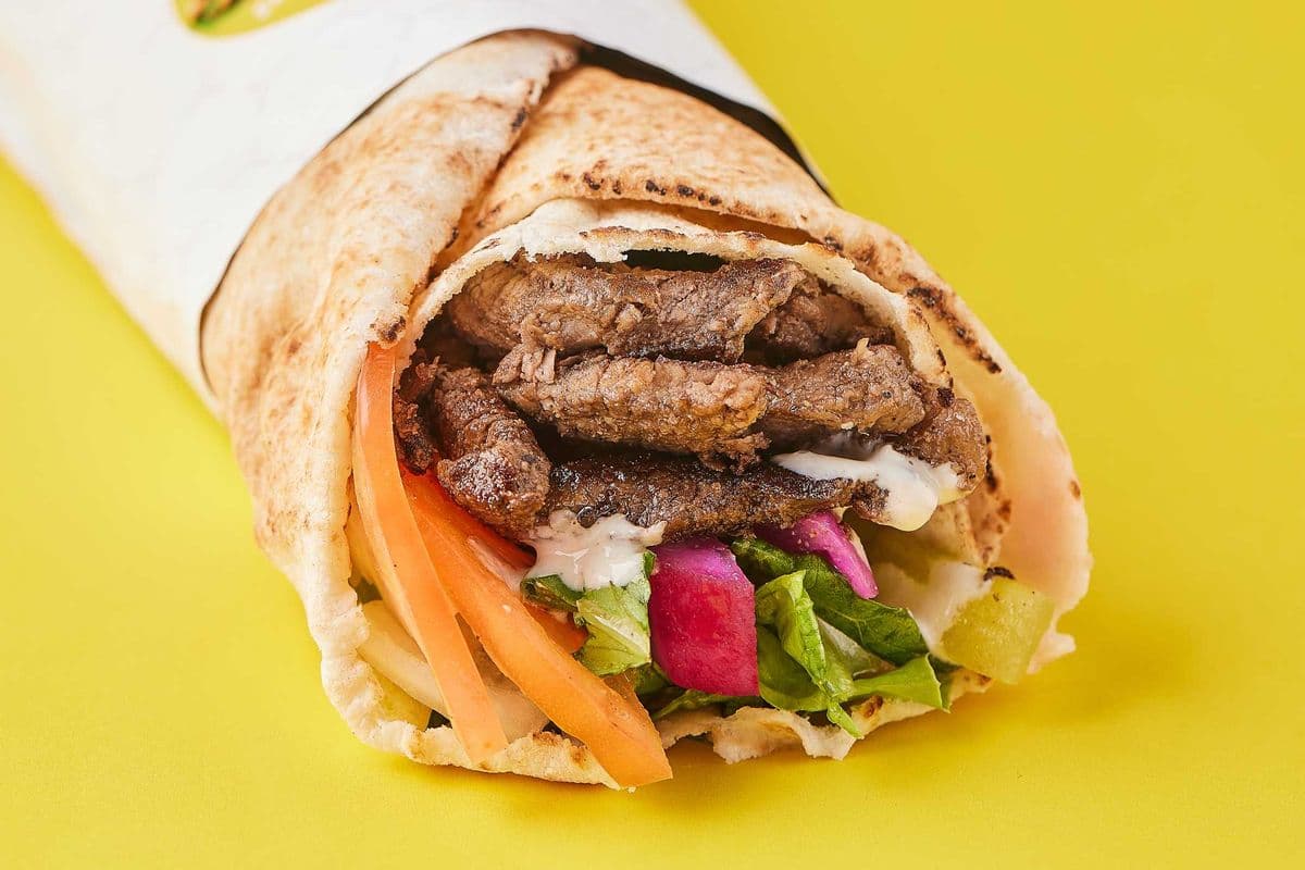 Beef Shawarma Pita