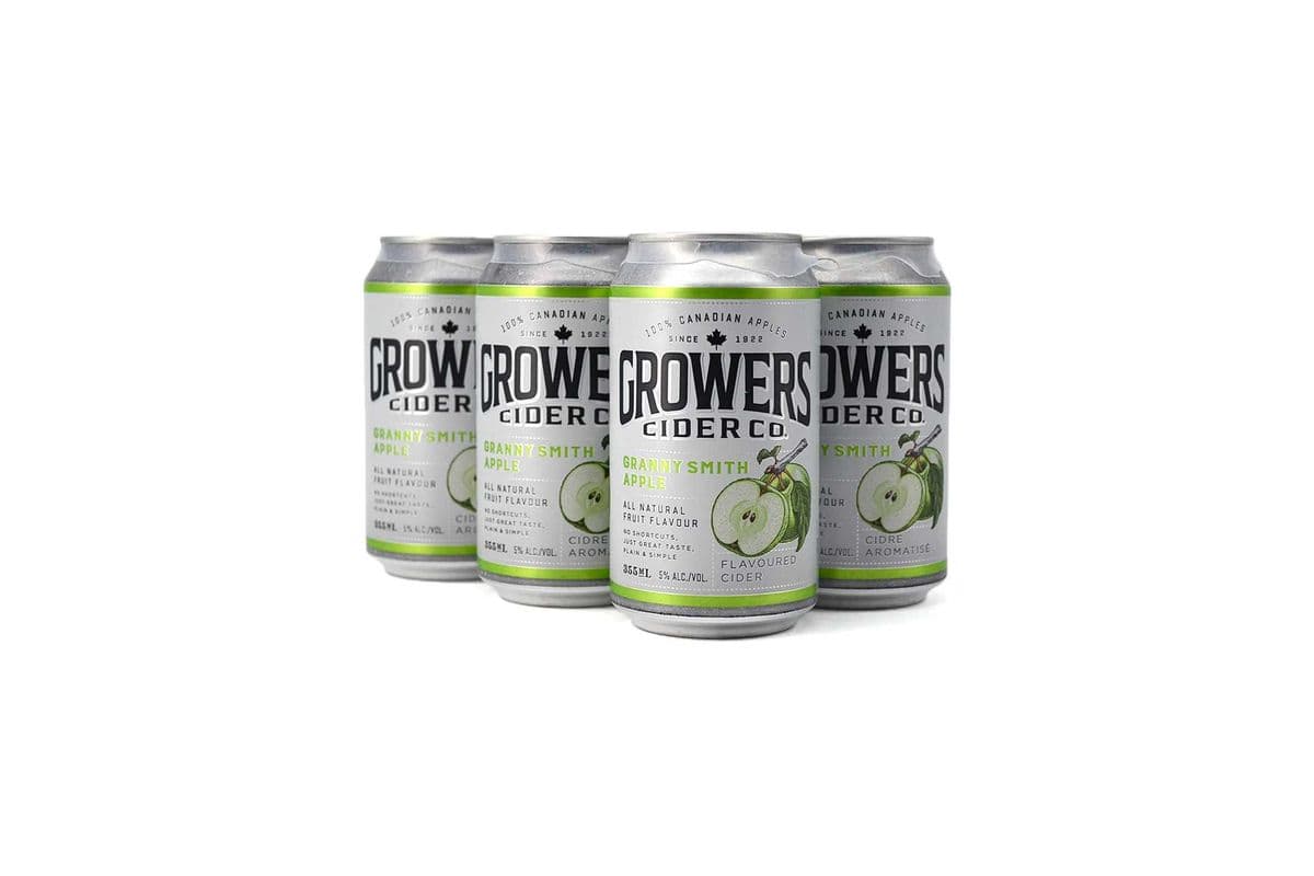 Growers Cider Granny Smith Apple (6-Pack)