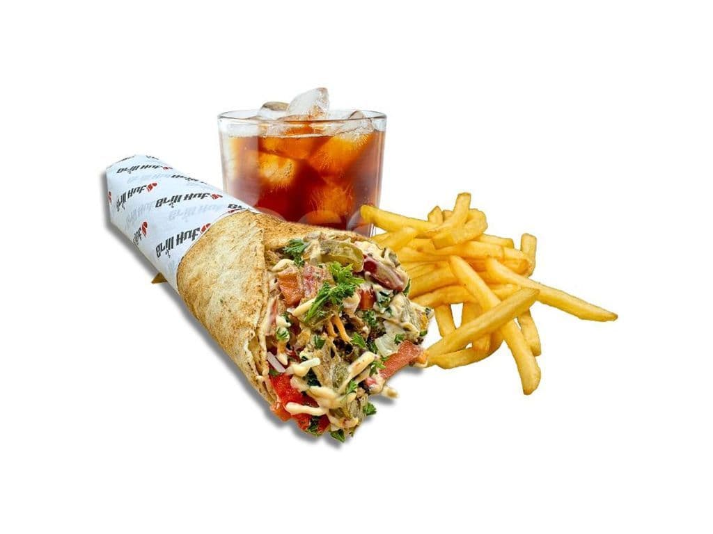 Beef Shawarma Wrap Combo