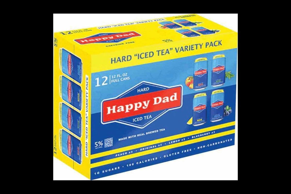 HAPPY DAD HARD ICED TEA VARIETY PACK (12 x 355ML)
