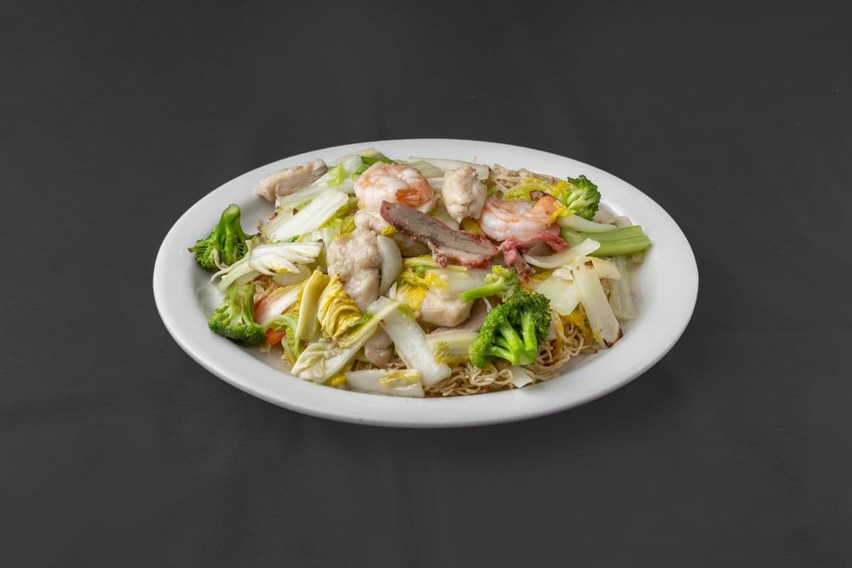Chow mein à la cantonaise
