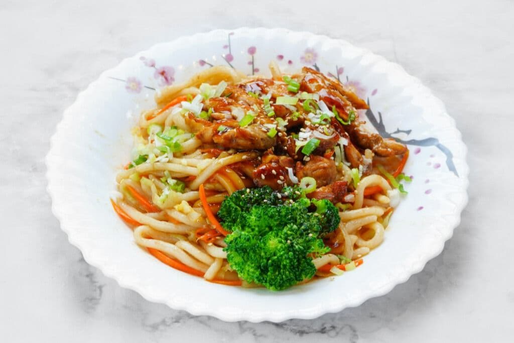Yaki chicken Udon