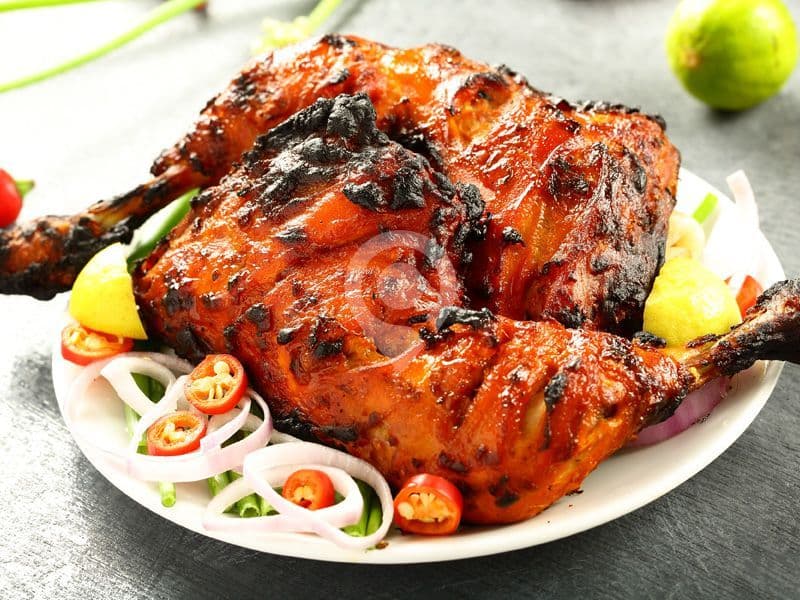 Tandoori Chicken (Half) (4 pieces)