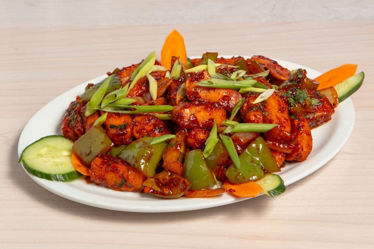 Chilli Paneer (Dry or Gravy)