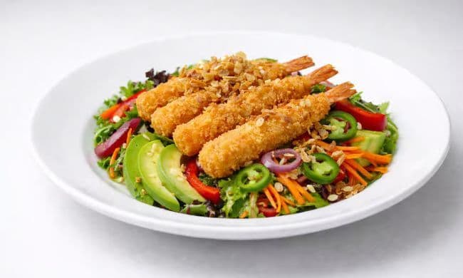 B3. Poke Crevettes katsu / Katsu Shrimps Poke