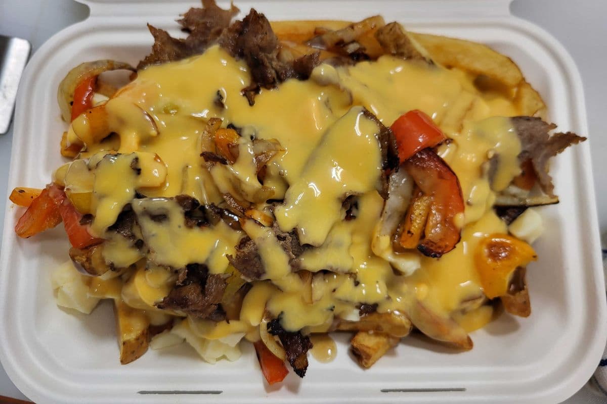 Philly Cheese Steak Poutine
