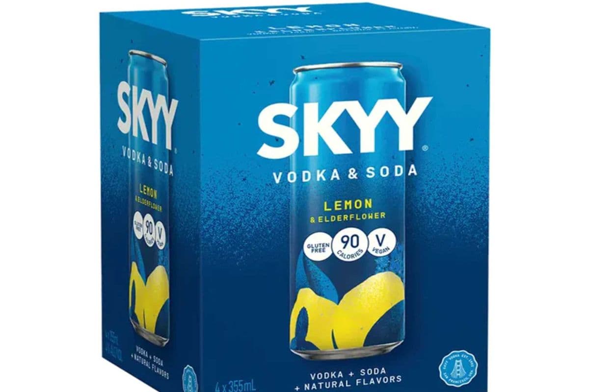 SKY VODKA SODA LEMON 4*355ML (4 x 4*355ML )