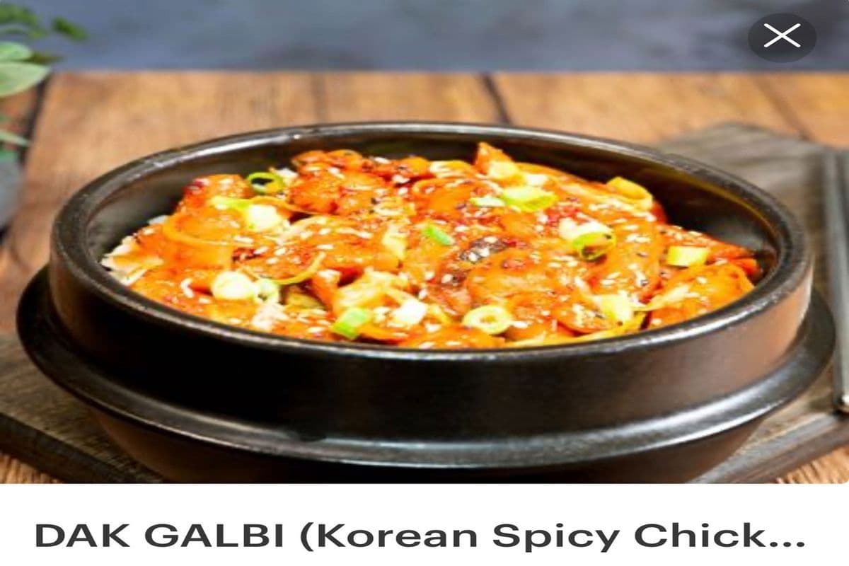 Dak Galbi (Korea Spicy Chicken Stir-fry)